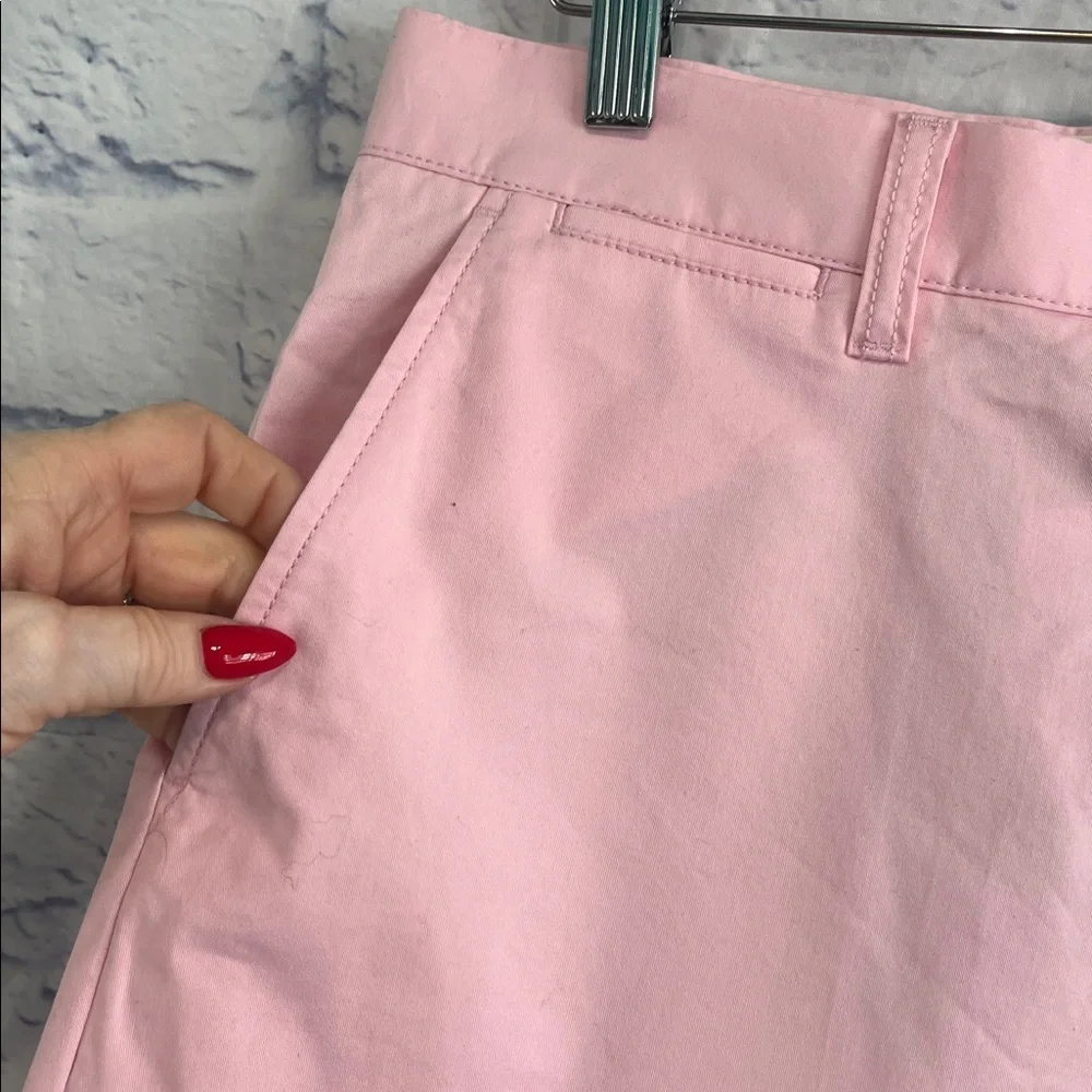 J. Crew Portsider Stretch Chino Shorts Men Bayside Pink Waist 30” Inseam 5” NWT